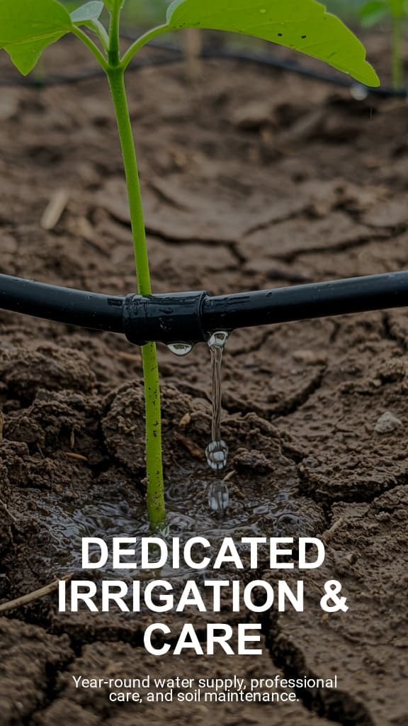 Dedicated Irrigation & Care